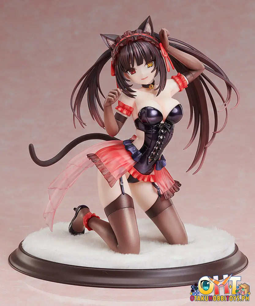 Kadokawa 1/7 Date A Bullet Light Novel Kurumi Tokisaki Cat Ears Ver. Scale Figure