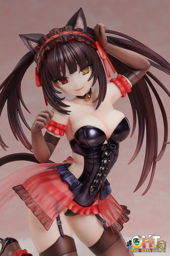 Kadokawa 1/7 Date A Bullet Light Novel Kurumi Tokisaki Cat Ears Ver. Scale Figure