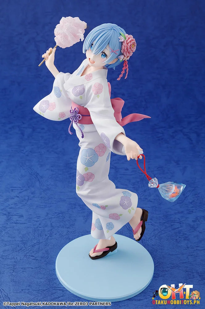 Kadokawa 1/7 Rem: Yukata Ver. (Renewal Package Edition) Prize Figure