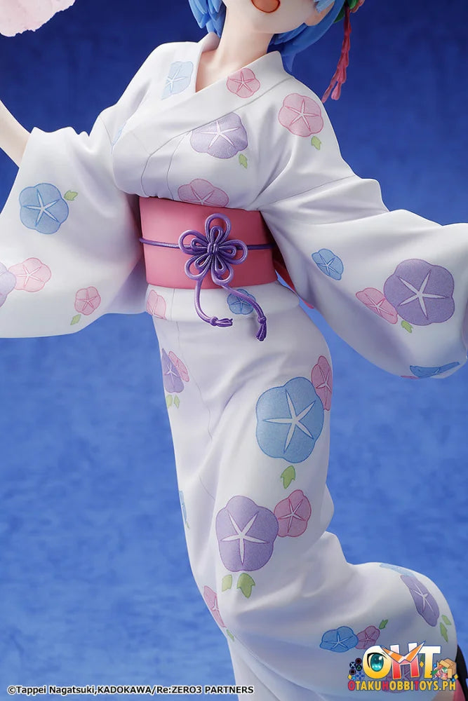 Kadokawa 1/7 Rem: Yukata Ver. (Renewal Package Edition) Prize Figure