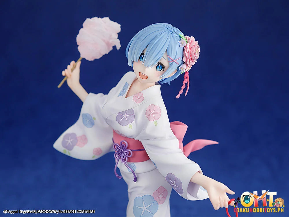 Kadokawa 1/7 Rem: Yukata Ver. (Renewal Package Edition) Prize Figure