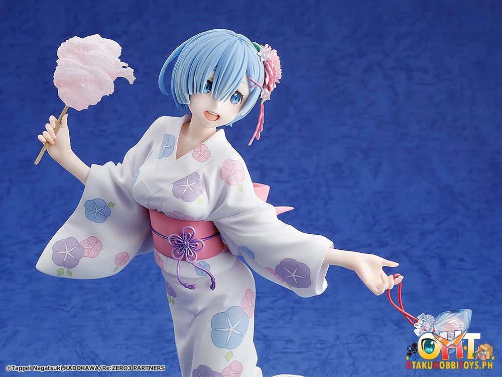 Kadokawa 1/7 Rem: Yukata Ver. (Renewal Package Edition) Prize Figure