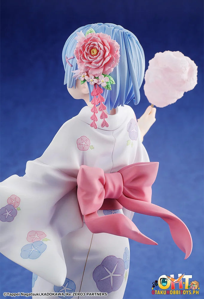 Kadokawa 1/7 Rem: Yukata Ver. (Renewal Package Edition) Prize Figure