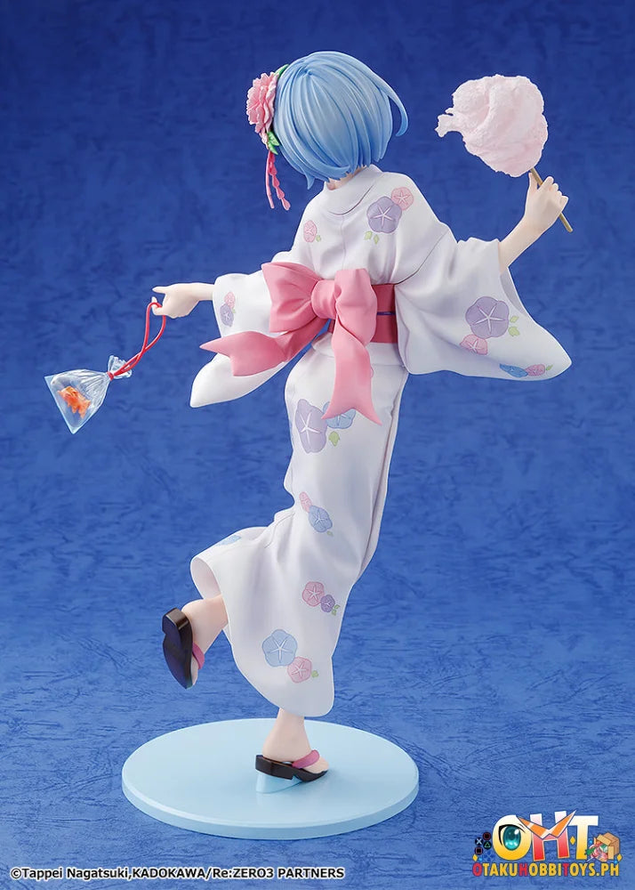Kadokawa 1/7 Rem: Yukata Ver. (Renewal Package Edition) Prize Figure