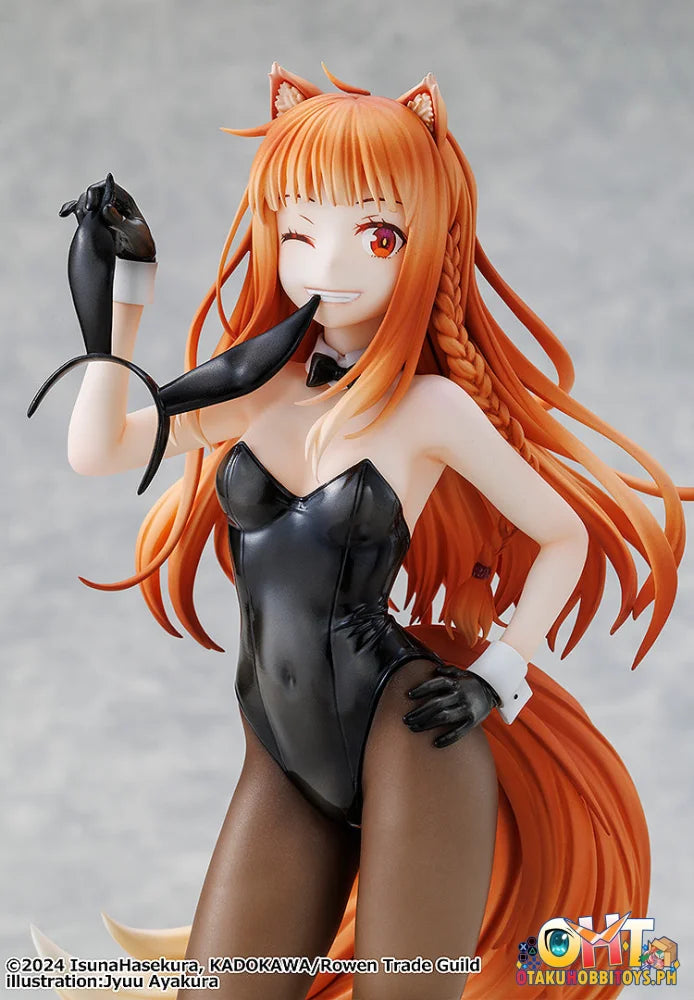 KADOKAWA 1/7 Spice and Wolf MERCHANT MEETS THE WISE WOLF Holo Light Novel bunny ver. illustration by Jyuu Ayakura Scale