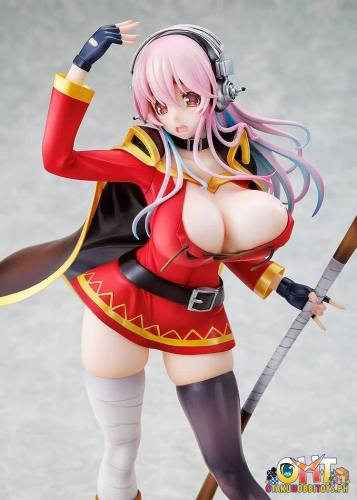 KADOKAWA 1/7 Super Sonico/KONOSUBA God’s blessing on this wonderful world! Megumin collaboration ver. Scale Figure
