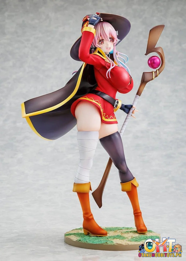 KADOKAWA 1/7 Super Sonico/KONOSUBA God’s blessing on this wonderful world! Megumin collaboration ver. Scale Figure