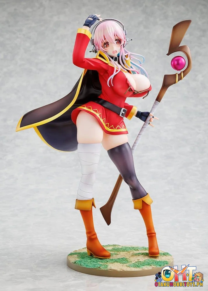 KADOKAWA 1/7 Super Sonico/KONOSUBA God’s blessing on this wonderful world! Megumin collaboration ver. Scale Figure