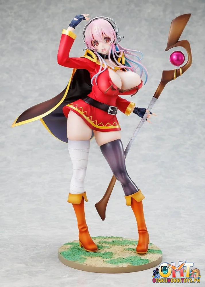KADOKAWA 1/7 Super Sonico/KONOSUBA God’s blessing on this wonderful world! Megumin collaboration ver. Scale Figure