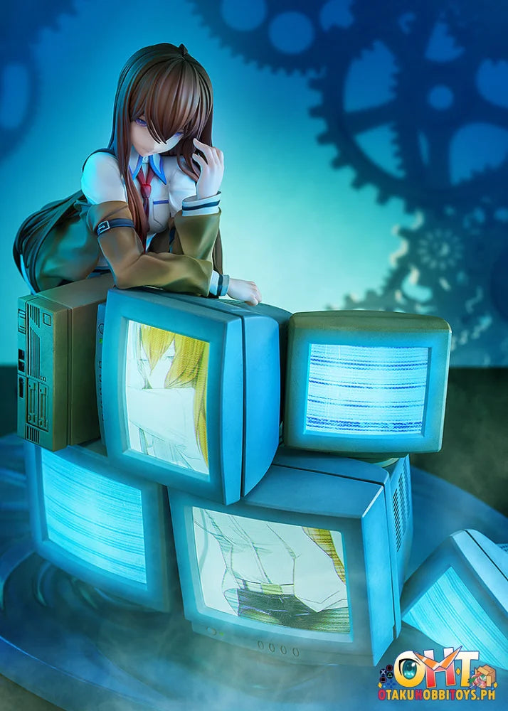 Kadokawa Kdcolle 1/7 Kurisu Makise With Led Light-Up Feature Scale Figure