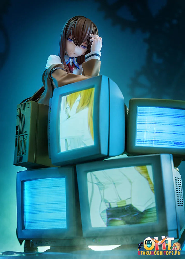 Kadokawa Kdcolle 1/7 Kurisu Makise With Led Light-Up Feature Scale Figure