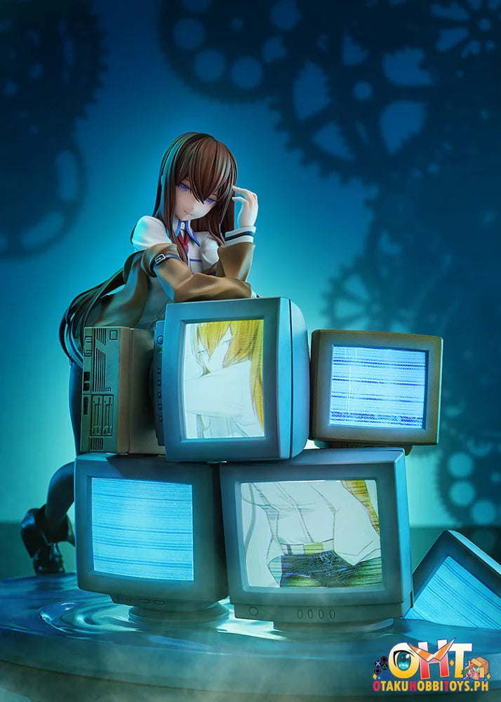 Kadokawa Kdcolle 1/7 Kurisu Makise With Led Light-Up Feature Scale Figure