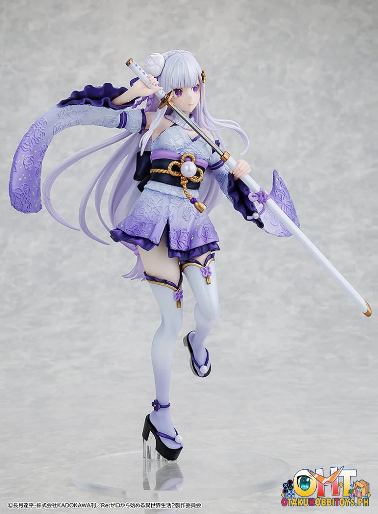 KADOKAWA Re:ZERO -Starting Life in Another World- 1/7 Emilia Combat Outfit ver. Scale Figure