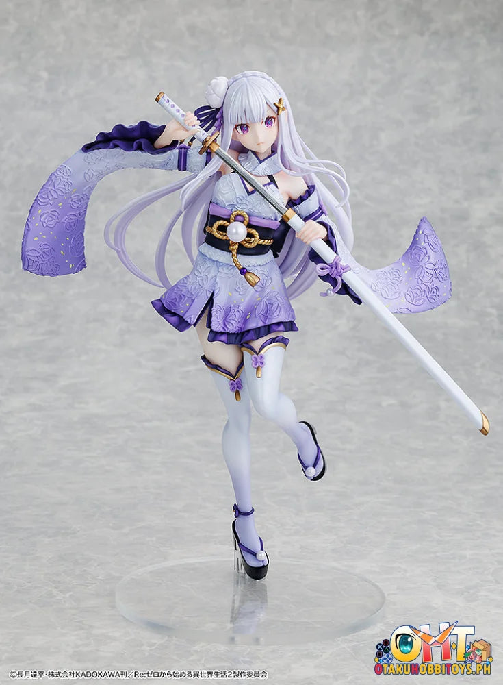 KADOKAWA Re:ZERO -Starting Life in Another World- 1/7 Emilia Combat Outfit ver. Scale Figure