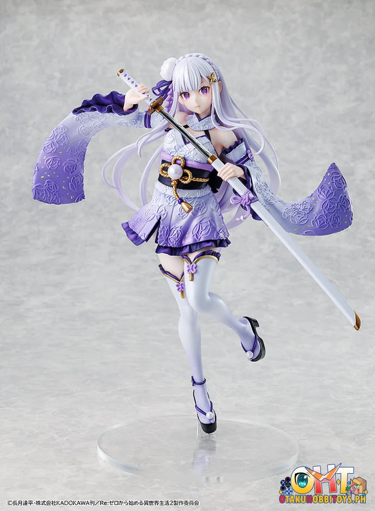 KADOKAWA Re:ZERO -Starting Life in Another World- 1/7 Emilia Combat Outfit ver. Scale Figure
