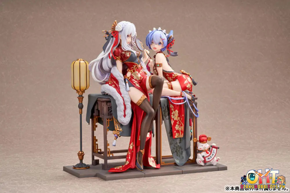 Kadokawa Re:zero -Starting Life In Another World- 1/7 Emilia: Graceful Beauty 2024 New Year Ver.