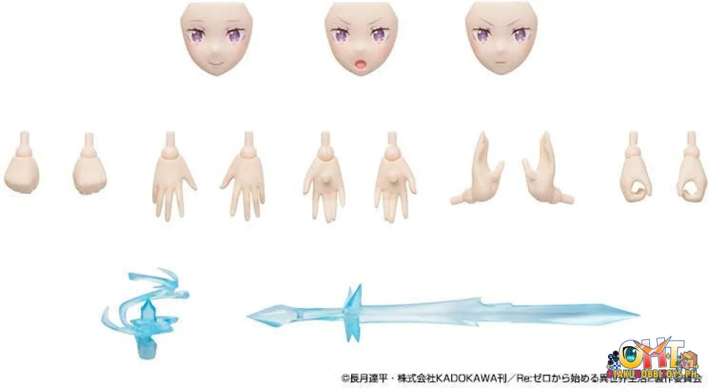 KADOKAWA Re:ZERO Starting Life in Another World KADOKAWA PLASTIC MODEL SERIES Emilia Plastic Model