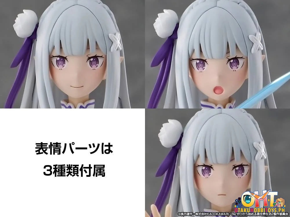 KADOKAWA Re:ZERO Starting Life in Another World KADOKAWA PLASTIC MODEL SERIES Emilia Plastic Model
