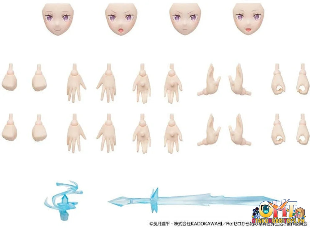 KADOKAWA Re:ZERO Starting Life in Another World KADOKAWA PLASTIC MODEL SERIES Emilia DX Ver. Scale Figure