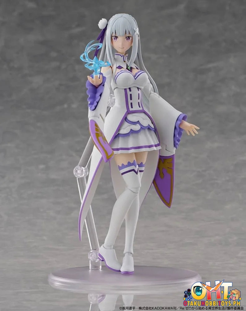 KADOKAWA Re:ZERO Starting Life in Another World KADOKAWA PLASTIC MODEL SERIES Emilia DX Ver. Scale Figure