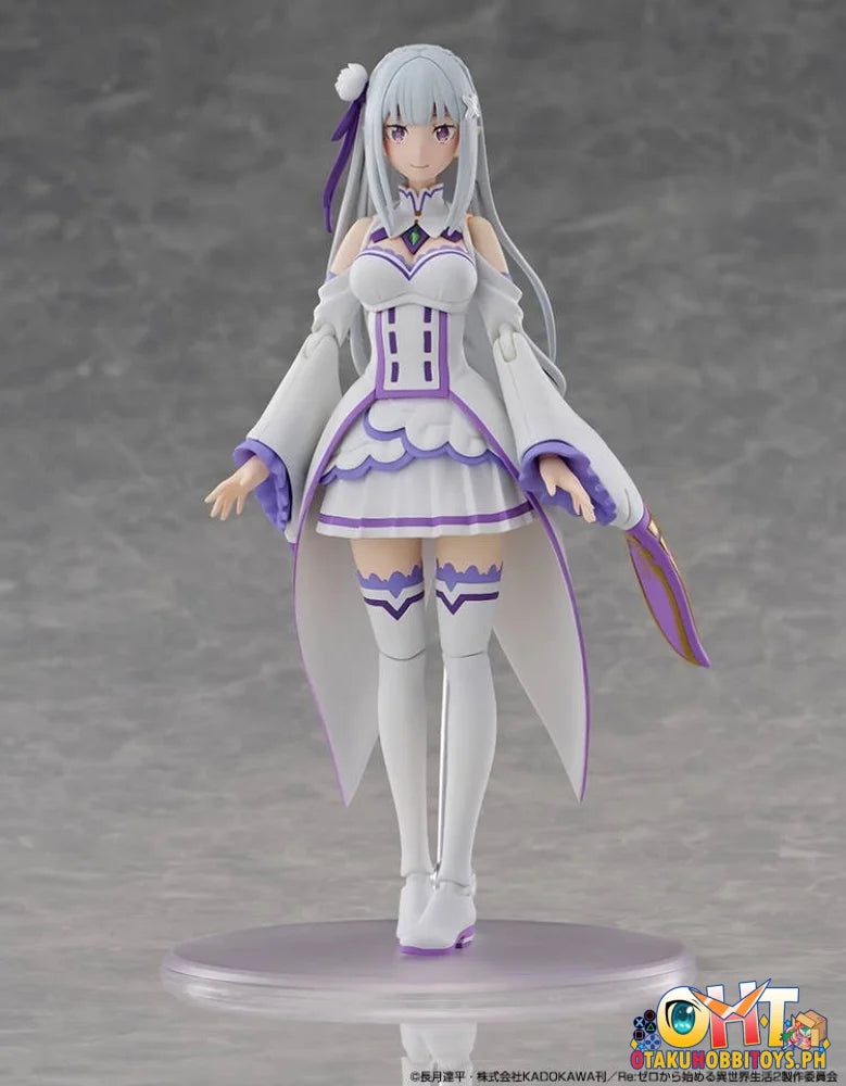 KADOKAWA Re:ZERO Starting Life in Another World KADOKAWA PLASTIC MODEL SERIES Emilia DX Ver. Scale Figure