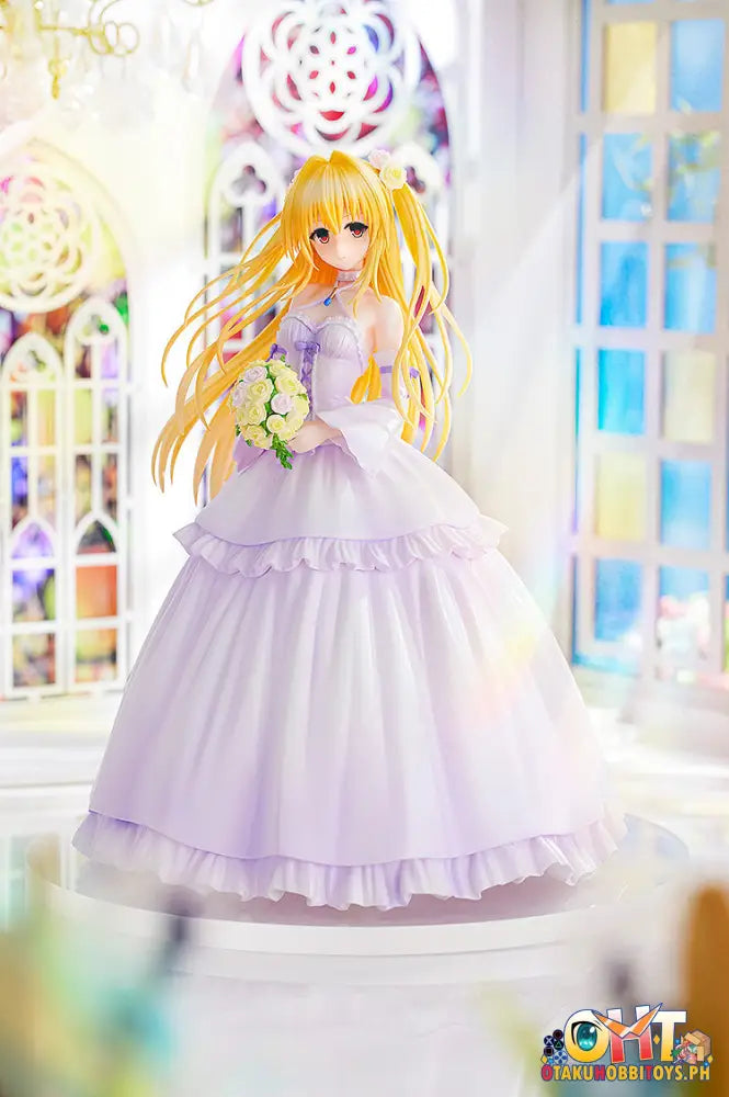 Kadokawa To Love-Ru Darkness 1/7 Golden Wedding Dress Ver. Scale Figure