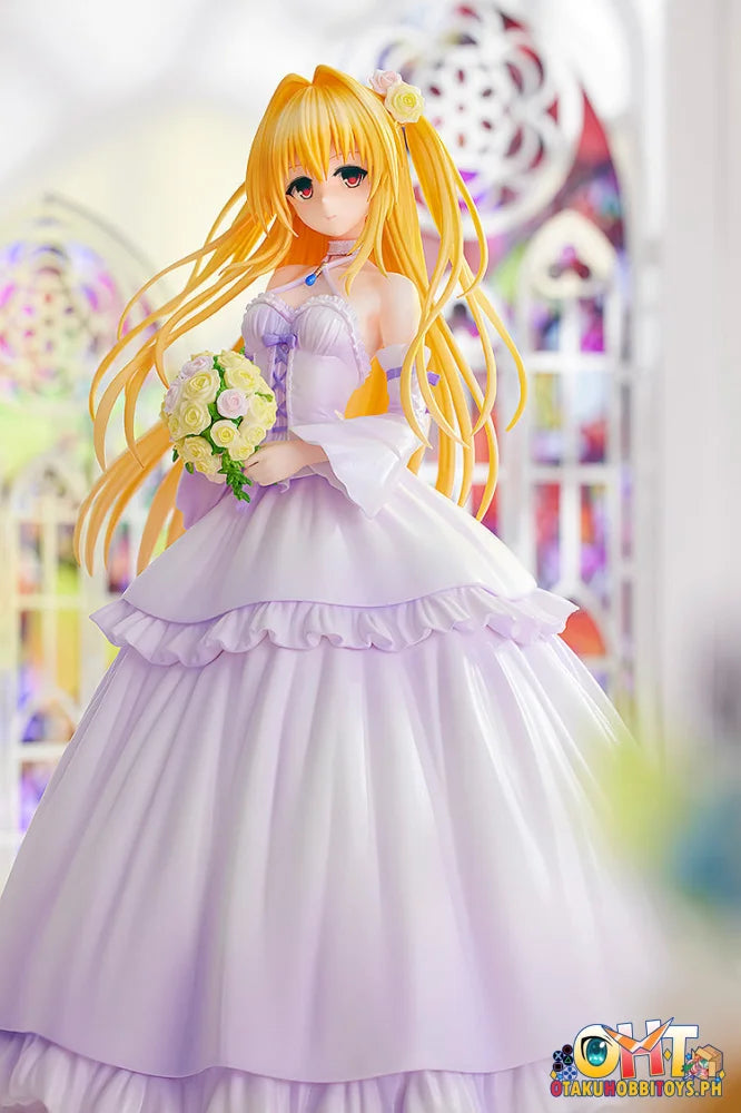 Kadokawa To Love-Ru Darkness 1/7 Golden Wedding Dress Ver. Scale Figure
