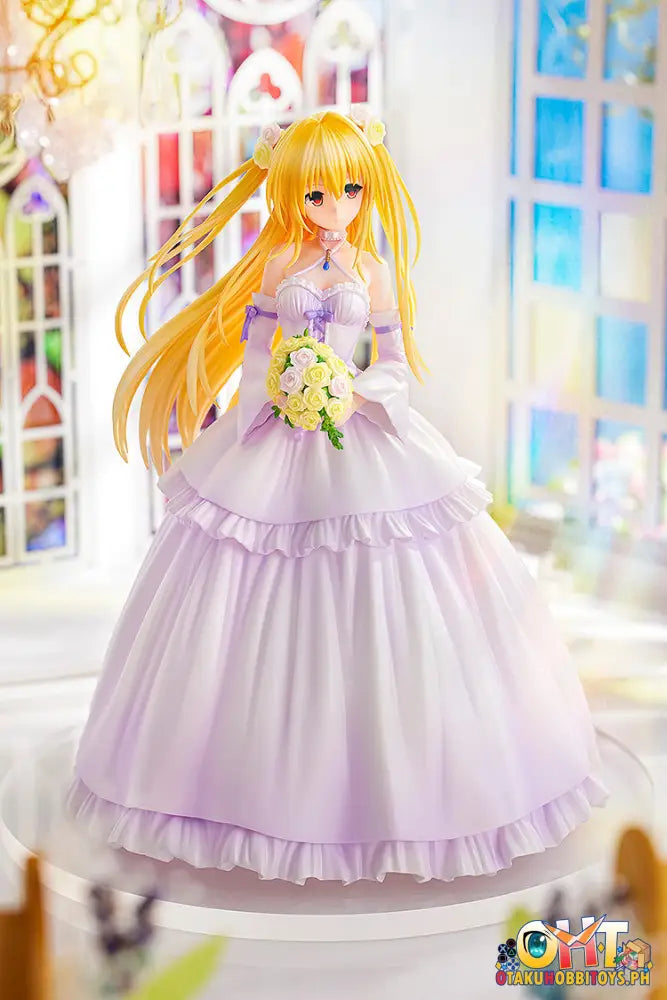 Kadokawa To Love-Ru Darkness 1/7 Golden Wedding Dress Ver. Scale Figure