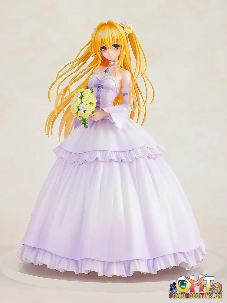 Kadokawa To Love-Ru Darkness 1/7 Golden Wedding Dress Ver. Scale Figure