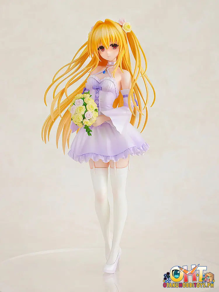 Kadokawa To Love-Ru Darkness 1/7 Golden Wedding Dress Ver. Scale Figure