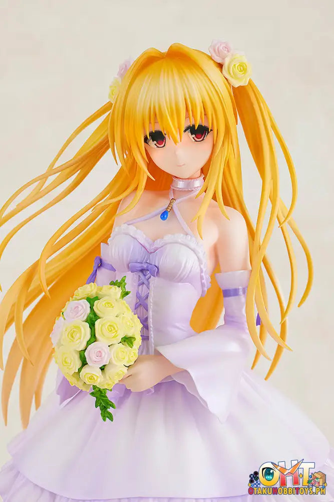 Kadokawa To Love-Ru Darkness 1/7 Golden Wedding Dress Ver. Scale Figure