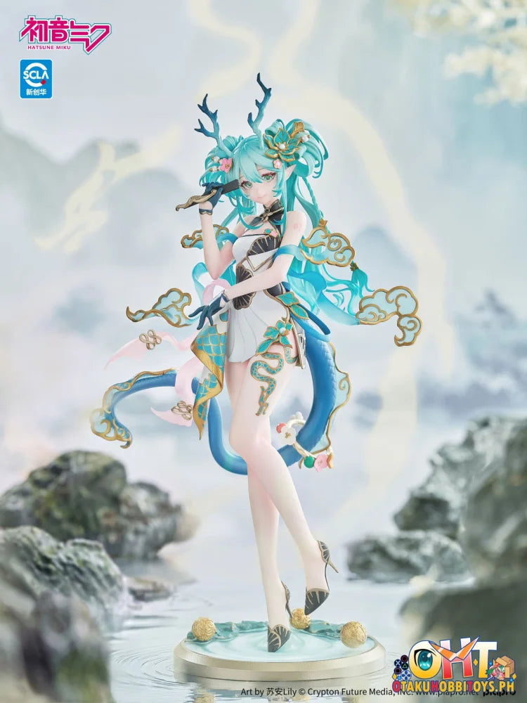 Kaiyodo 1/7 VOCALOID Hatsune Miku Azure Dragon Ver. - Scale Figure