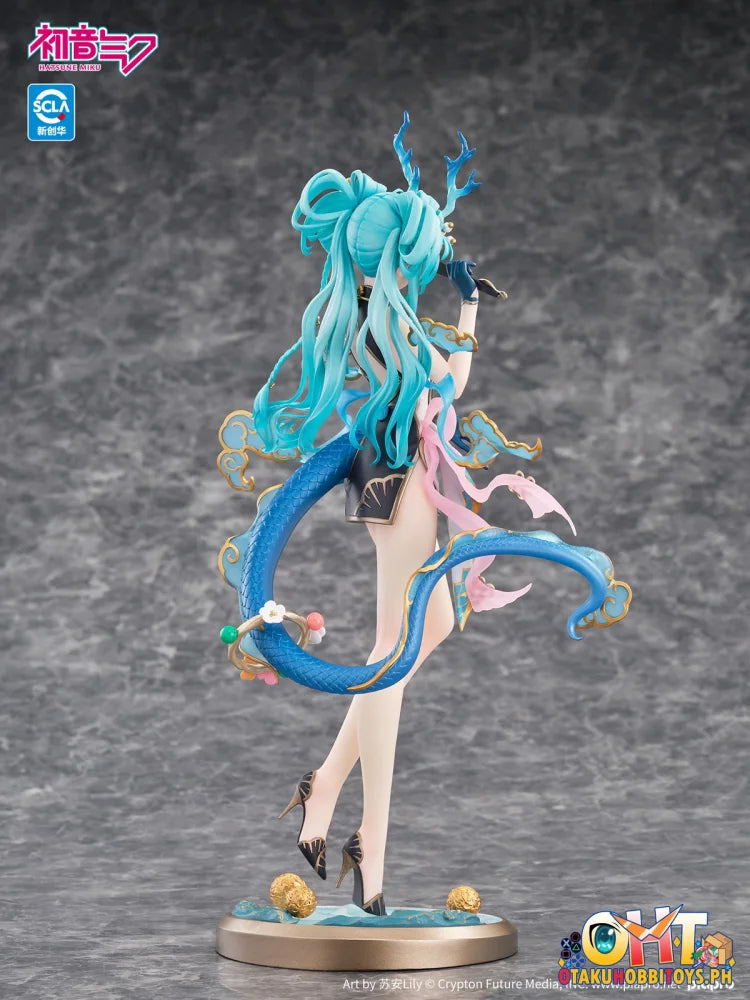 Kaiyodo 1/7 VOCALOID Hatsune Miku Azure Dragon Ver. - Scale Figure