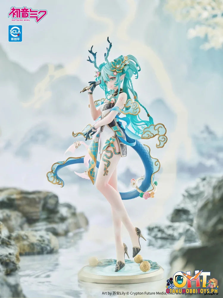 Kaiyodo 1/7 VOCALOID Hatsune Miku Azure Dragon Ver. - Scale Figure