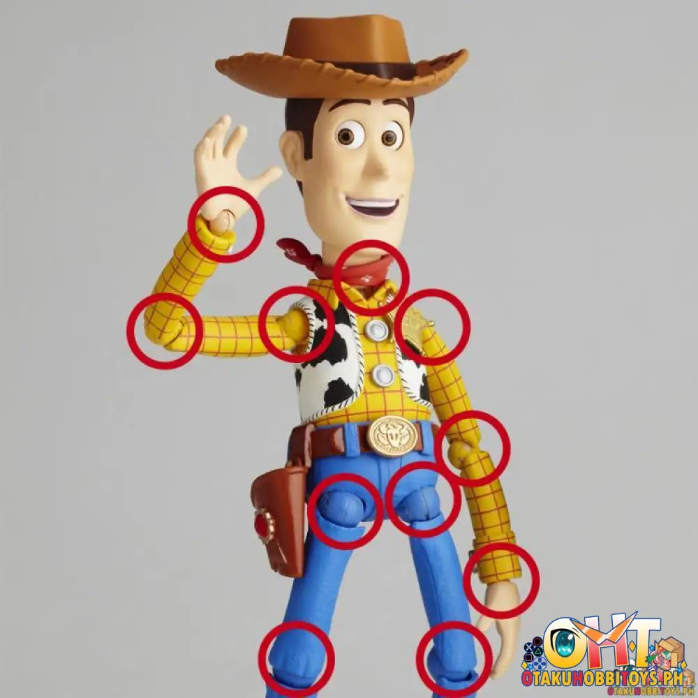 Kaiyodo Legacy Of Revoltech Lr-045 Woody - Toy Story
