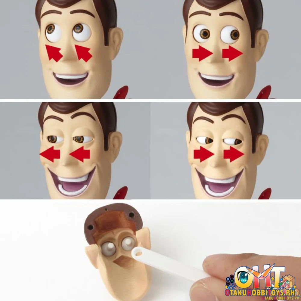 Kaiyodo Legacy Of Revoltech Lr-045 Woody - Toy Story