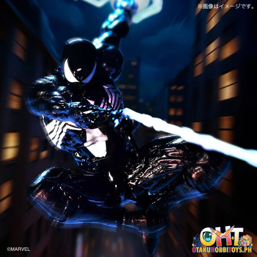 Kaiyodo Revoltech Amazing SYMBIOTE SPIDER-MAN BLACK Articulated Figure