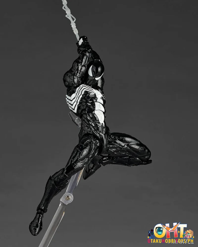 Kaiyodo Revoltech Amazing SYMBIOTE SPIDER-MAN BLACK Articulated Figure