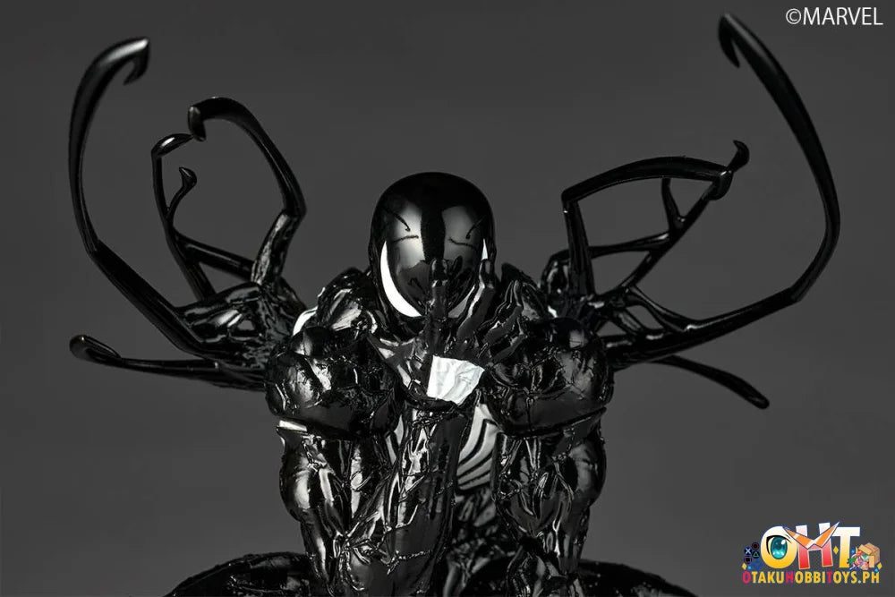 Kaiyodo Revoltech Amazing SYMBIOTE SPIDER-MAN BLACK Articulated Figure