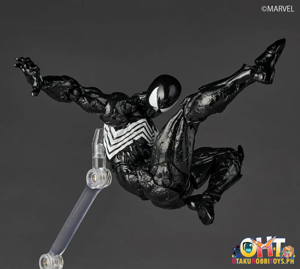 Kaiyodo Revoltech Amazing SYMBIOTE SPIDER-MAN BLACK Articulated Figure