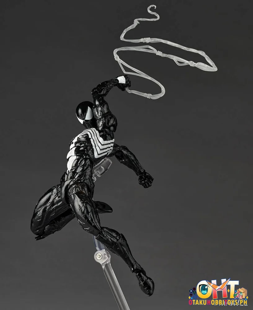 Kaiyodo Revoltech Amazing SYMBIOTE SPIDER-MAN BLACK Articulated Figure