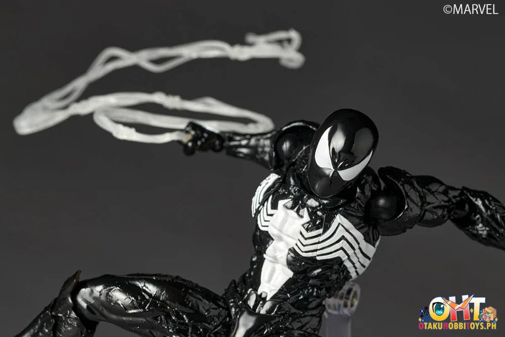 Kaiyodo Revoltech Amazing SYMBIOTE SPIDER-MAN BLACK Articulated Figure