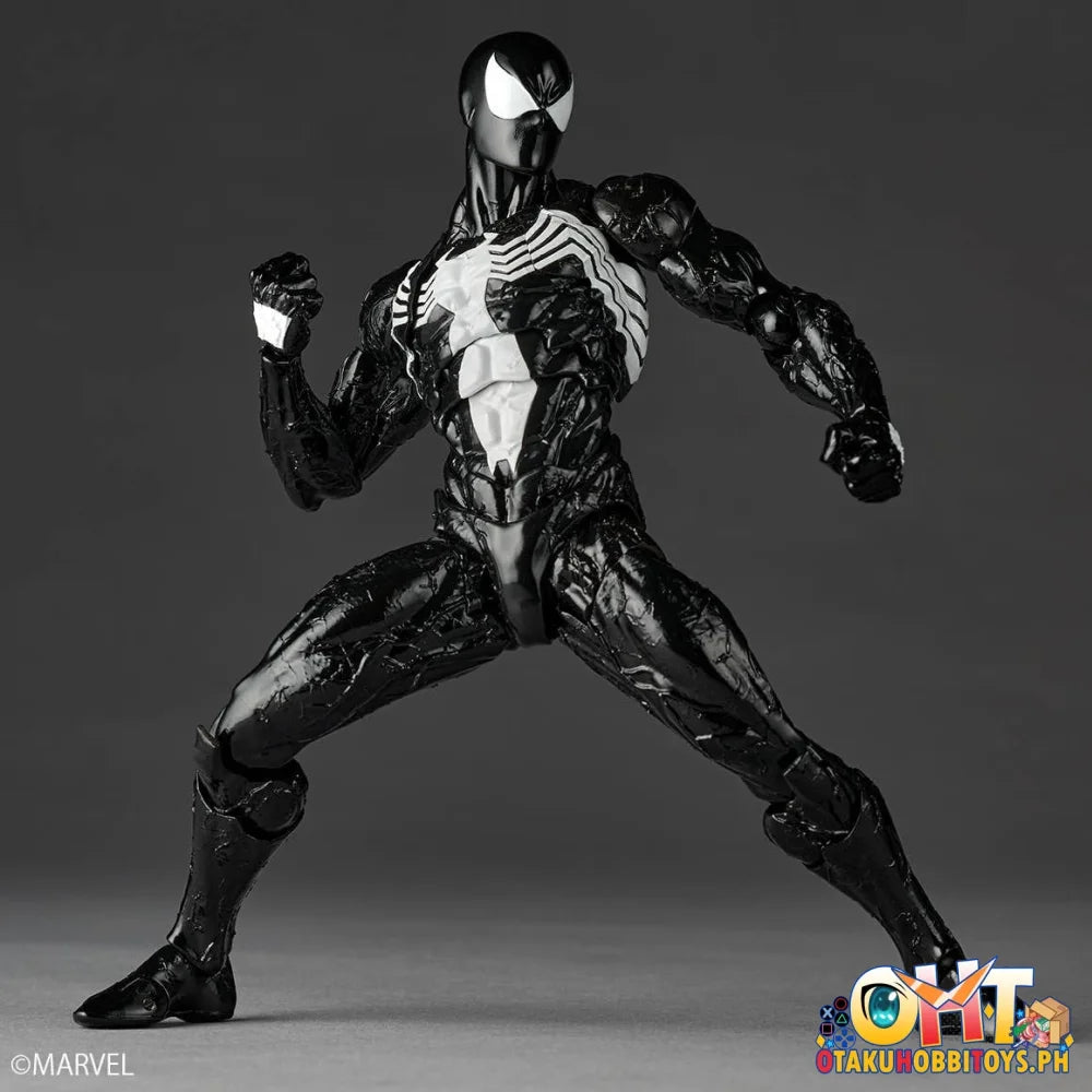 Kaiyodo Revoltech Amazing SYMBIOTE SPIDER-MAN BLACK Articulated Figure