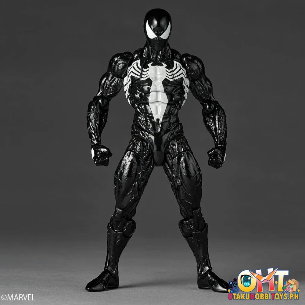 Kaiyodo Revoltech Amazing SYMBIOTE SPIDER-MAN BLACK Articulated Figure