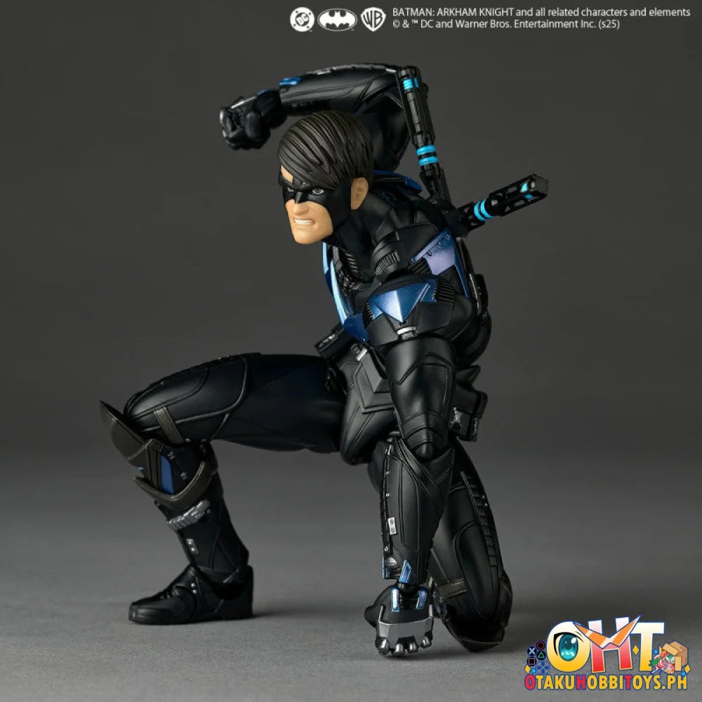 Kaiyodo Revoltech Amazing Yamaguchi Batman: Arkham Knight Action Figure - Nightwing Articulated Figure