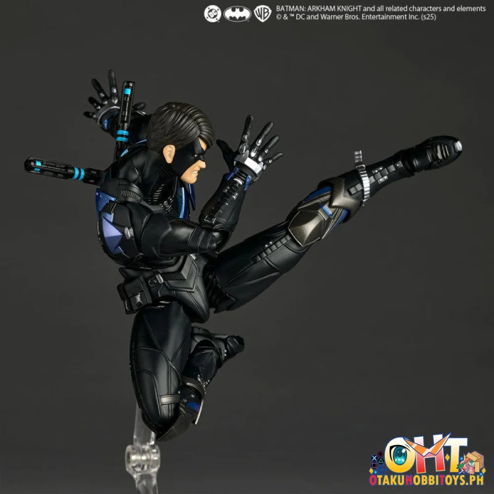 Kaiyodo Revoltech Amazing Yamaguchi Batman: Arkham Knight Action Figure - Nightwing Articulated Figure