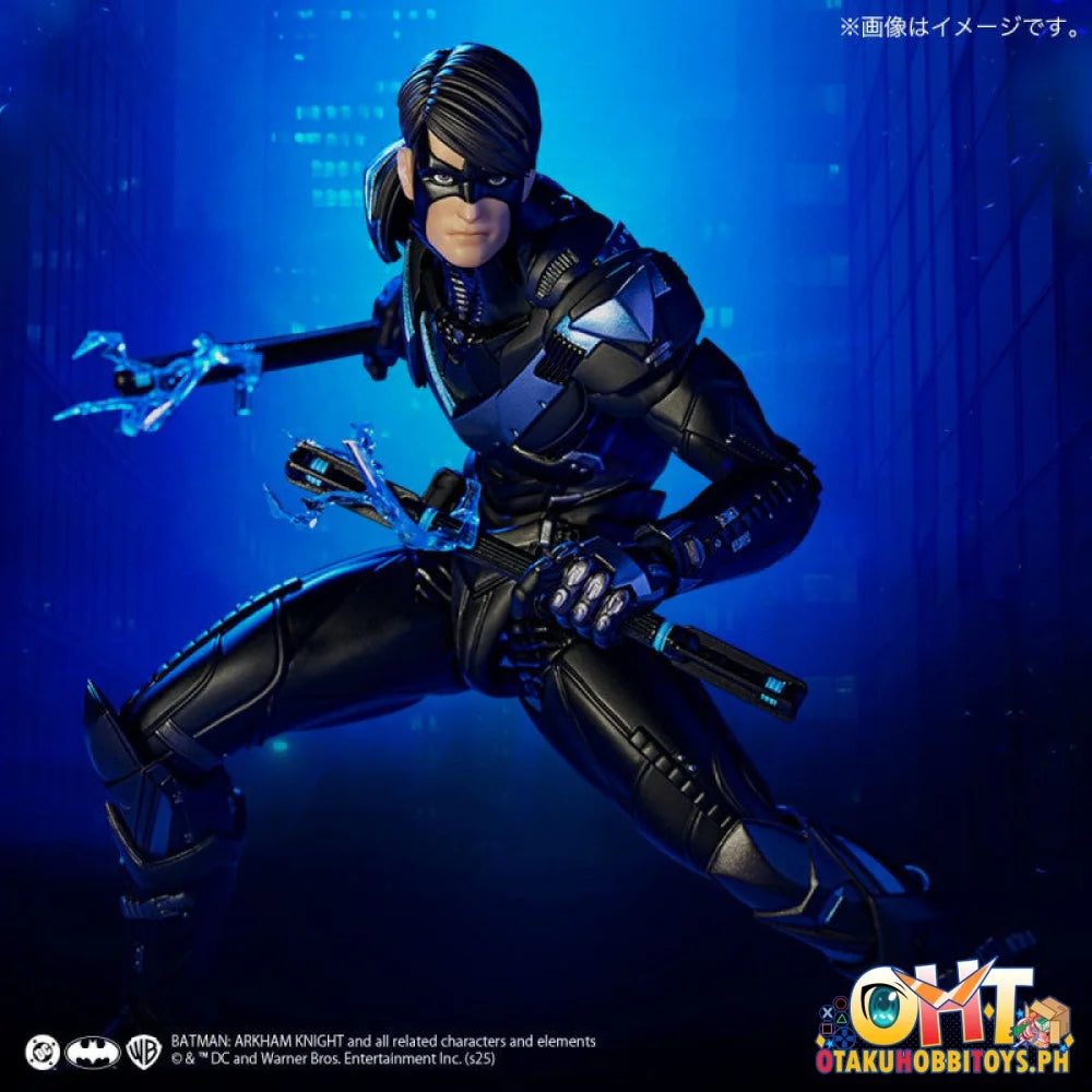 Kaiyodo Revoltech Amazing Yamaguchi Batman: Arkham Knight Action Figure - Nightwing Articulated Figure
