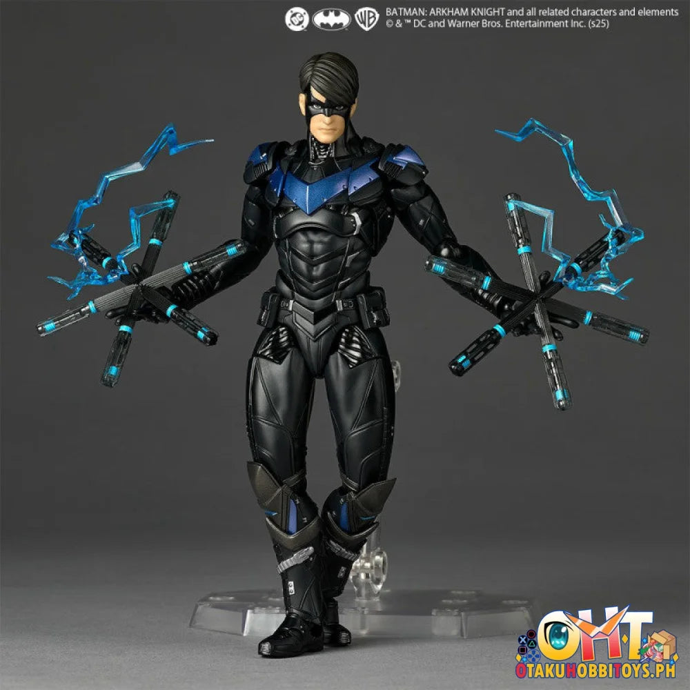 Kaiyodo Revoltech Amazing Yamaguchi Batman: Arkham Knight Action Figure - Nightwing Articulated Figure