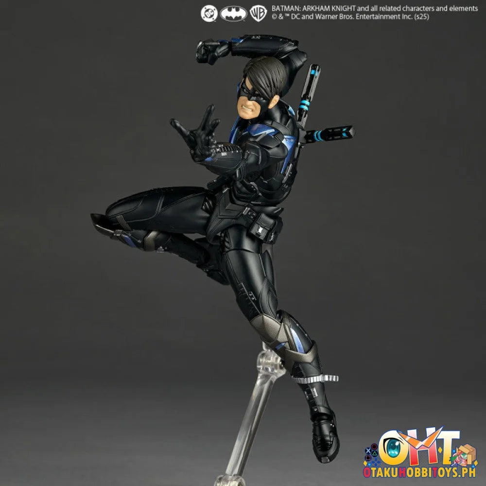 Kaiyodo Revoltech Amazing Yamaguchi Batman: Arkham Knight Action Figure - Nightwing Articulated Figure