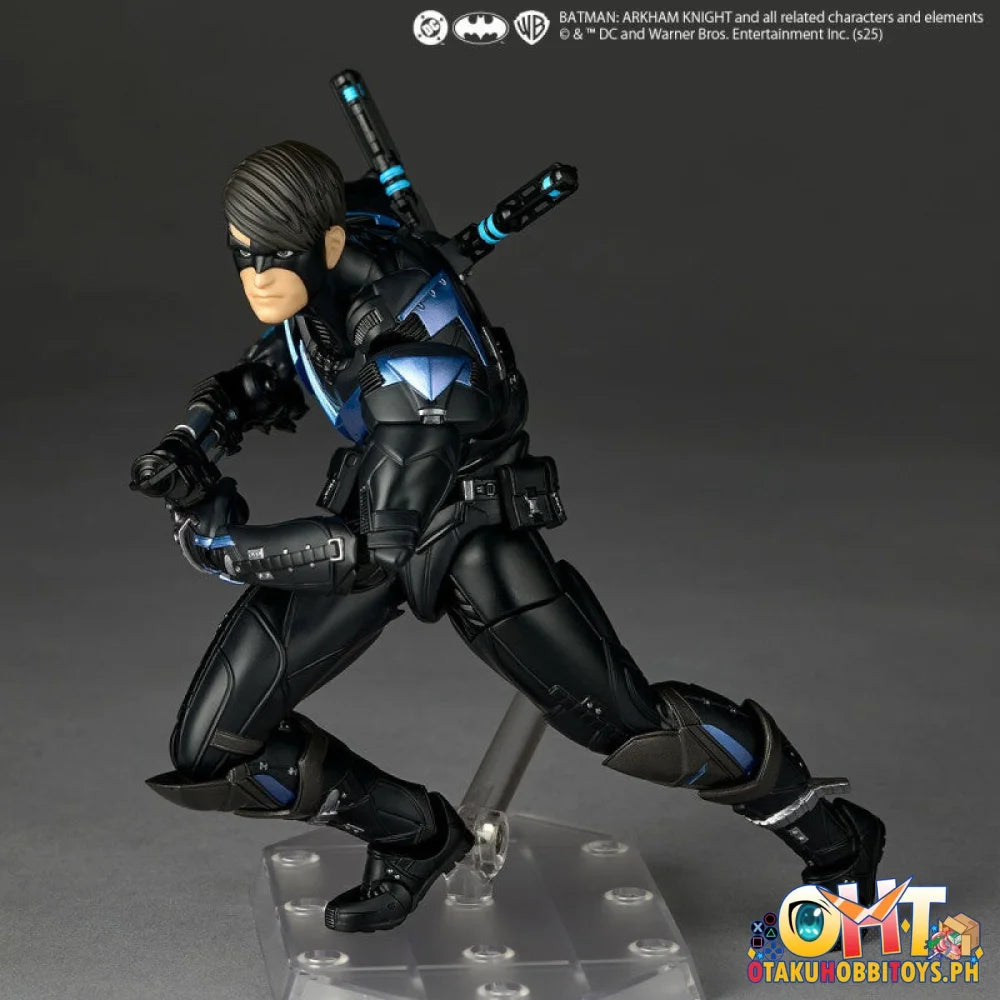 Kaiyodo Revoltech Amazing Yamaguchi Batman: Arkham Knight Action Figure - Nightwing Articulated Figure